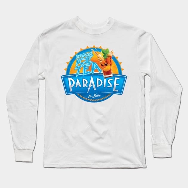 Paradise Ice Tea Ejuice Long Sleeve T-Shirt by PARADISEVAPE